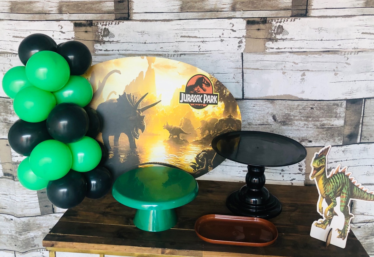 Kit Mesa Jurassic Park - Mila e Dry Decora e Loca 