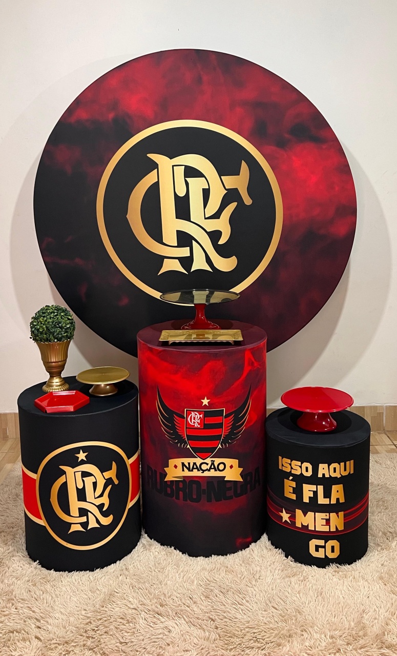 Kit Bronze Flamengo - Mila e Dry Decora e Loca 