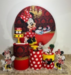 Minnie Confeiteira Vermelha Kit Bronze - imagem 2
