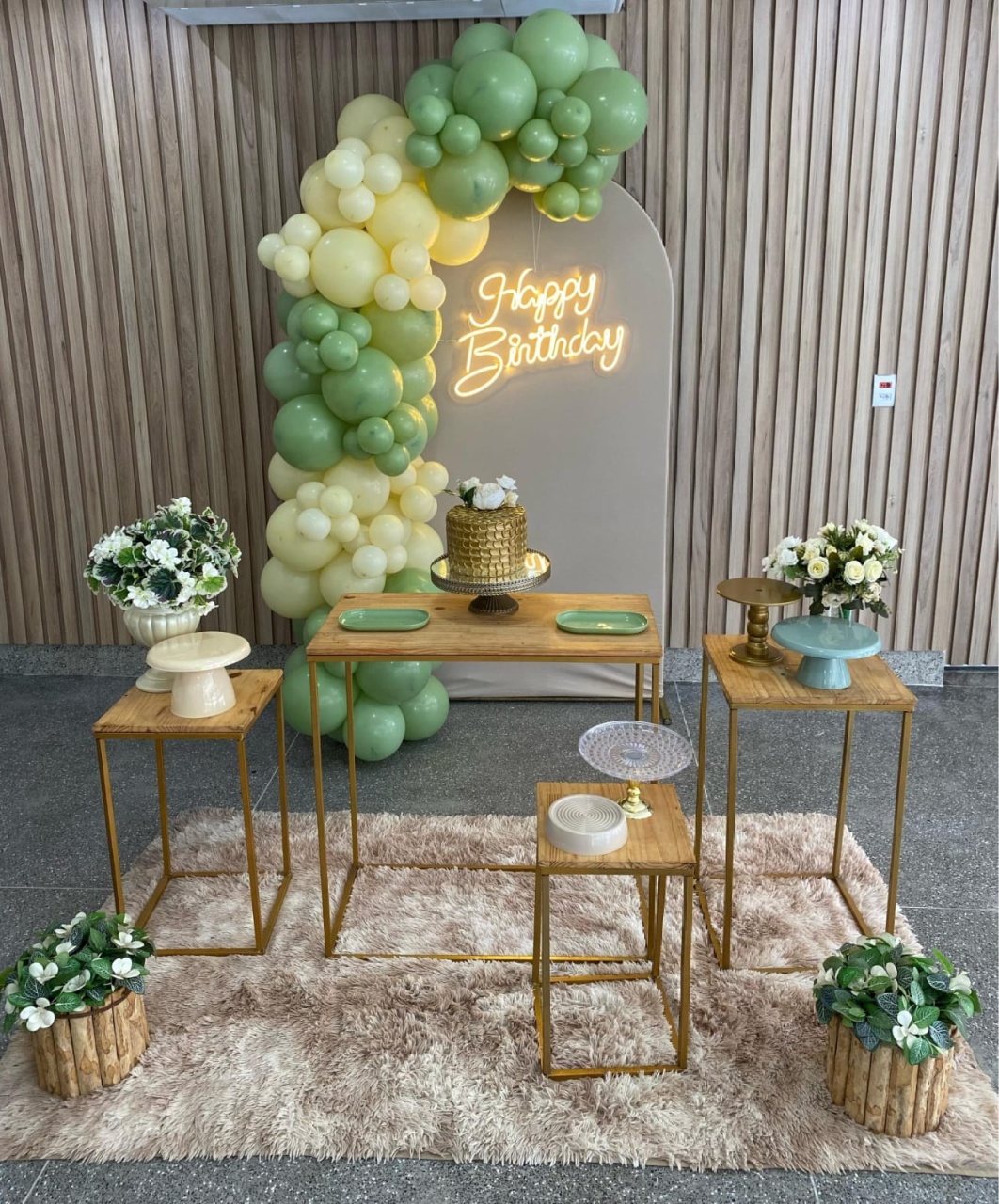 Bege E Verde Sálvia Decoração  - Mila e Dry Decora e Loca 