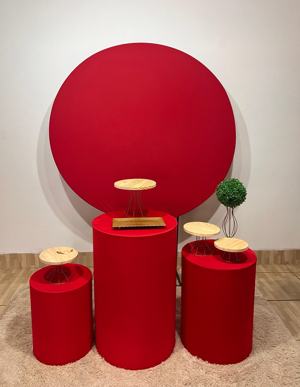 Kit Bronze Vermelho  - Mila e Dry Decora e Loca 