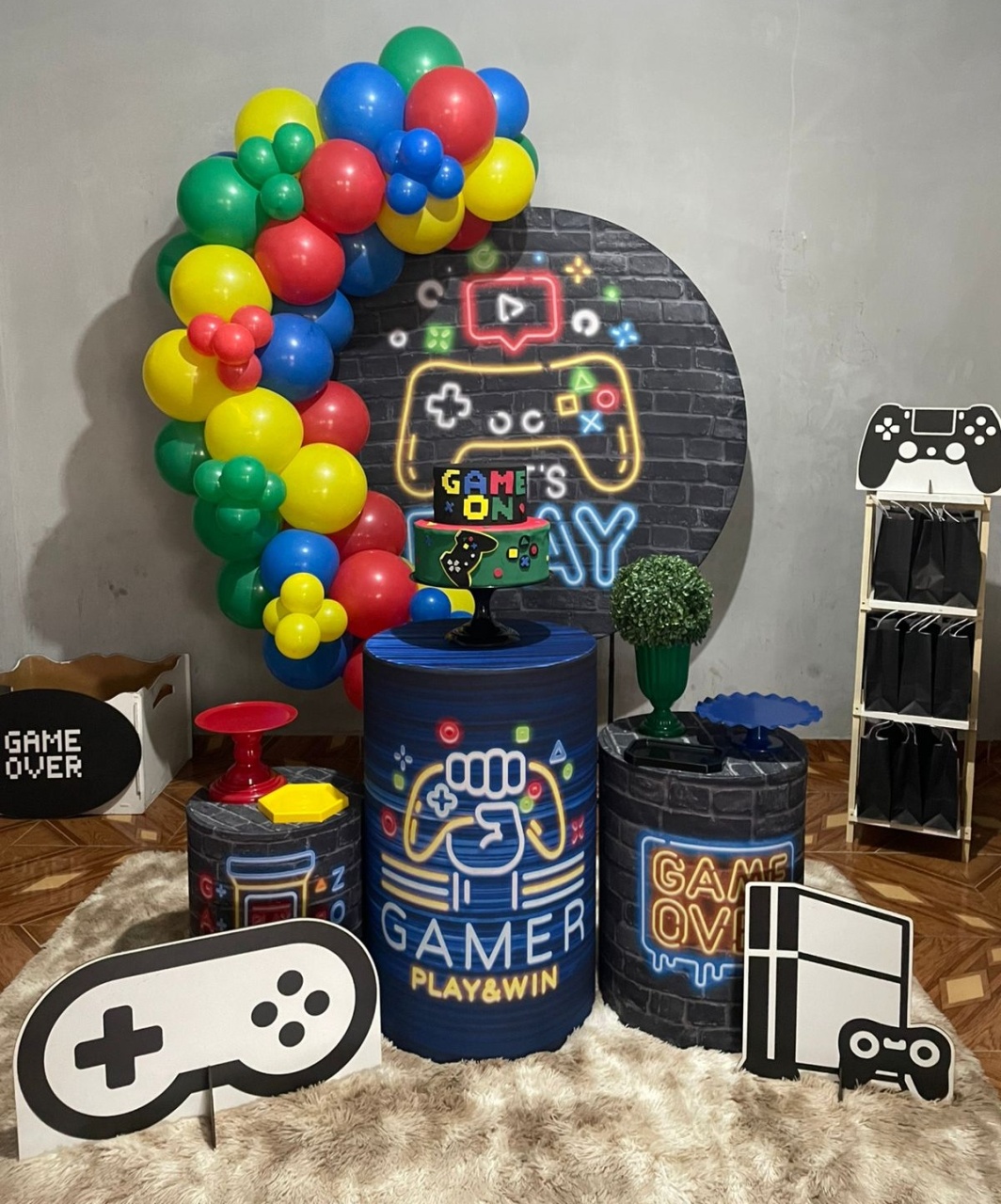Vídeo Game Decoração  - Mila e Dry Decora e Loca 