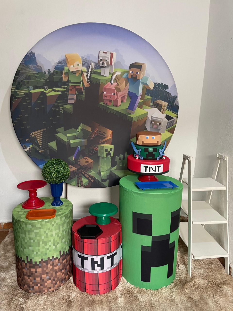 Kit Bronze  Minecraft - Mila e Dry Decora e Loca 