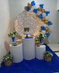 Branco Com Cortina Decoração  - imagem 2