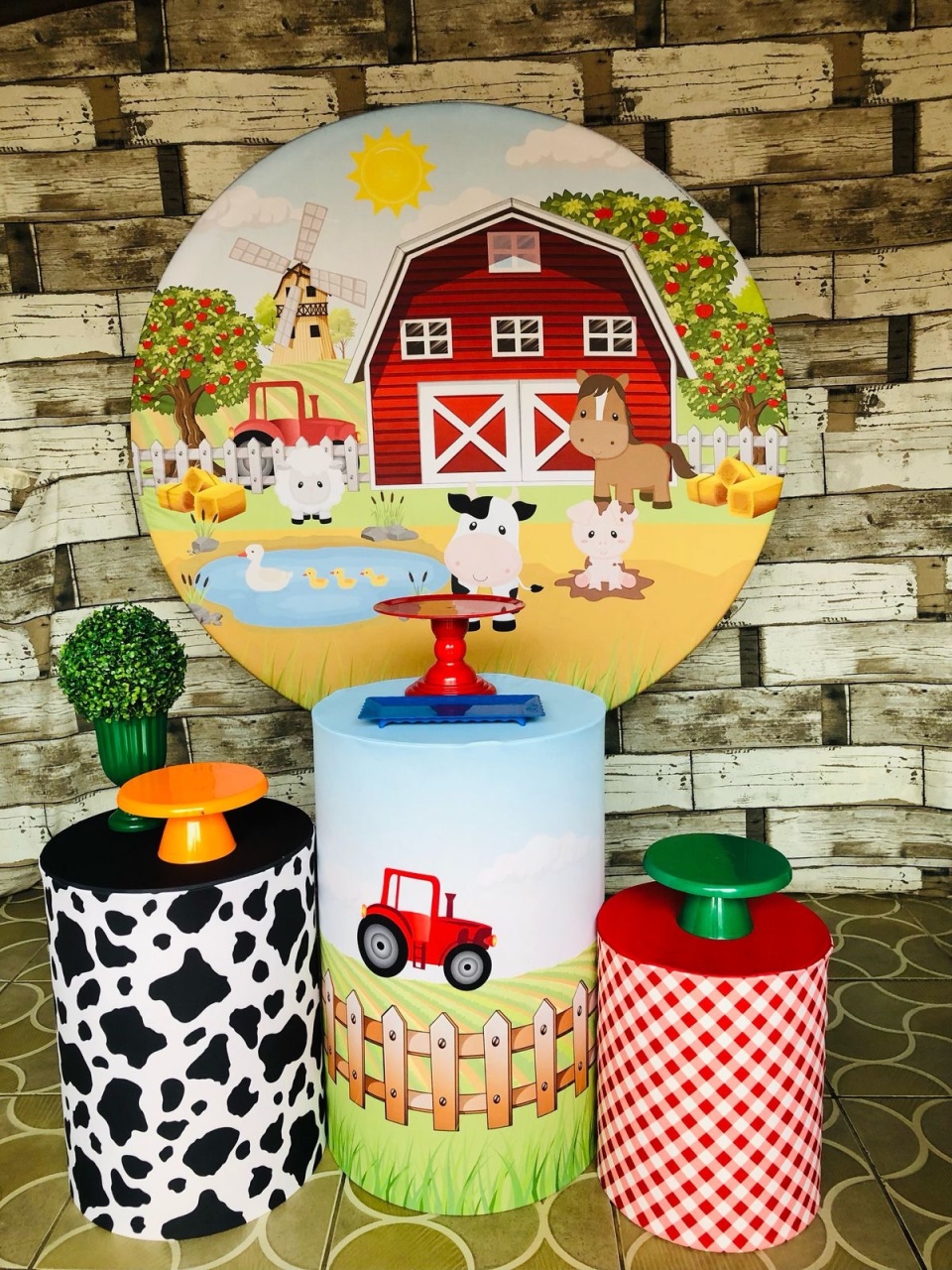 Kit Bronze Fazendinha I - Mila e Dry Decora e Loca 