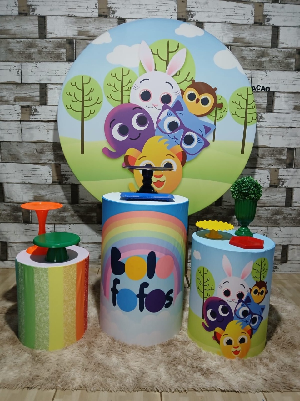Kit Bronze Bolofofos - Mila e Dry Decora e Loca 