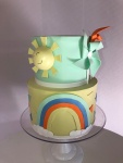 Bolo Arco Iris  - imagem 1