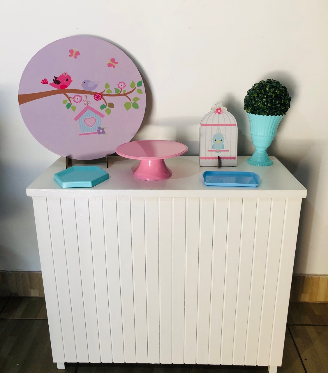 Jardim  Prata  Mini Kit  50 Cm  - Mila e Dry Decora e Loca 