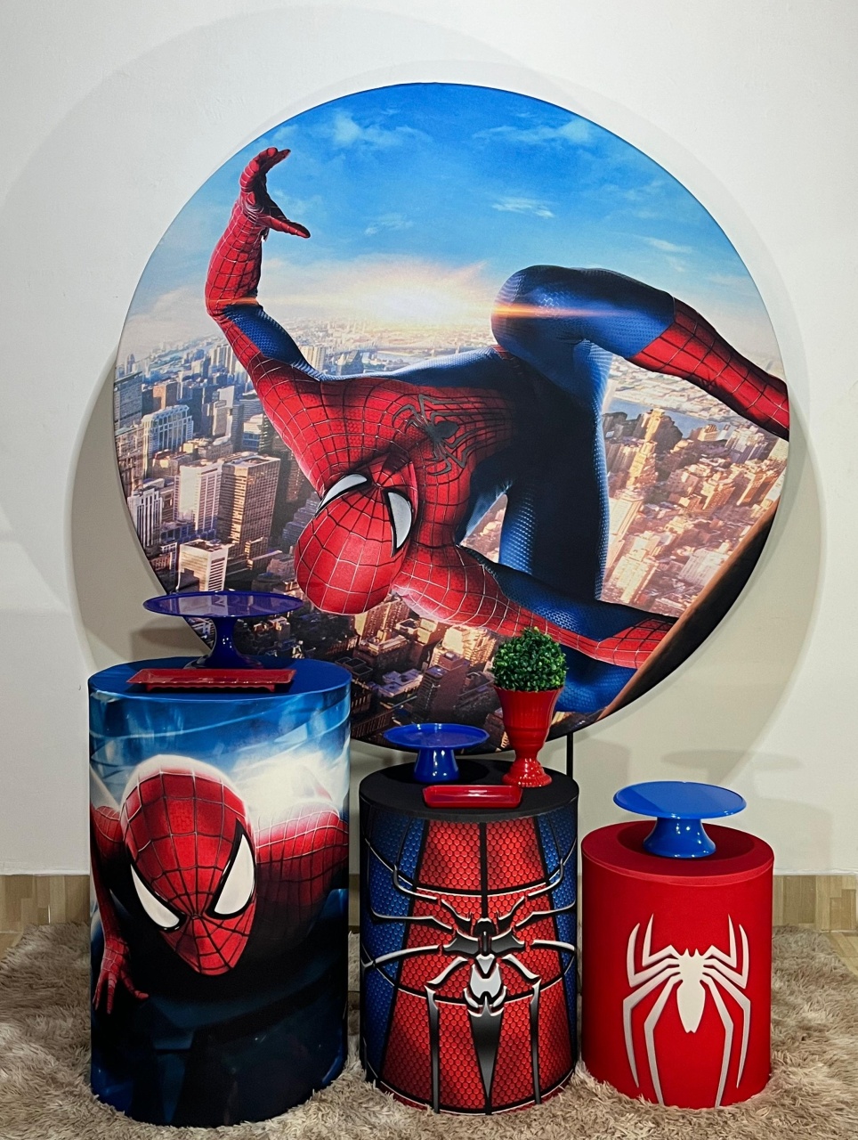 Kit Bronze Homem Aranha Ll - Mila e Dry Decora e Loca 