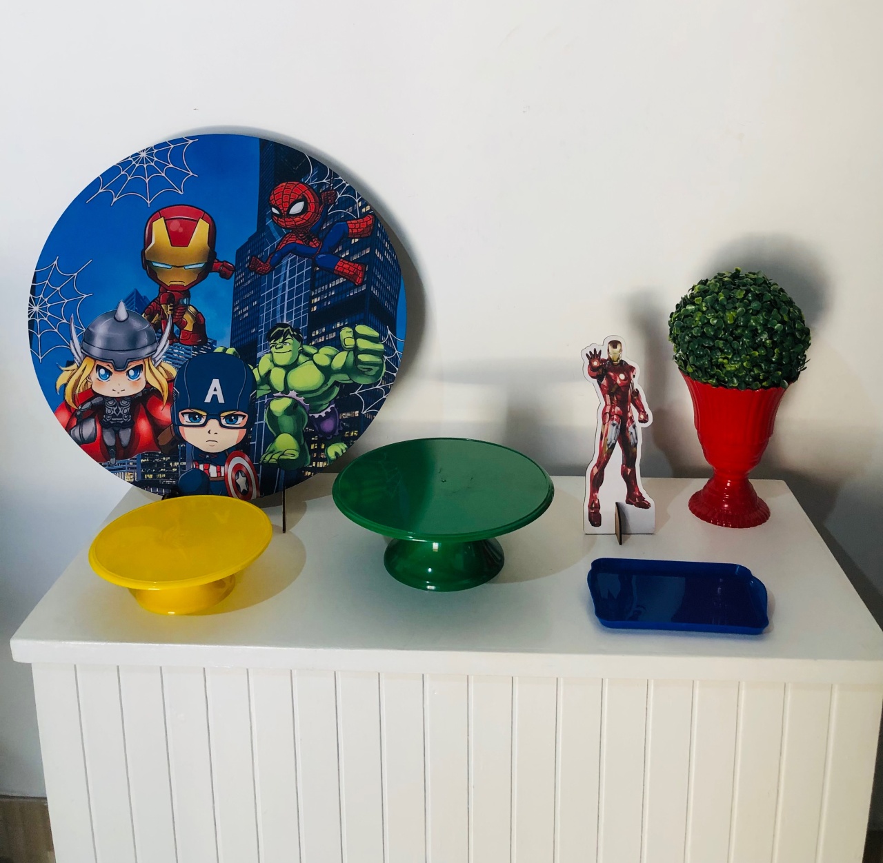 Super Herói Cute Bronze Mini Kit 50 Cm  - Mila e Dry Decora e Loca 