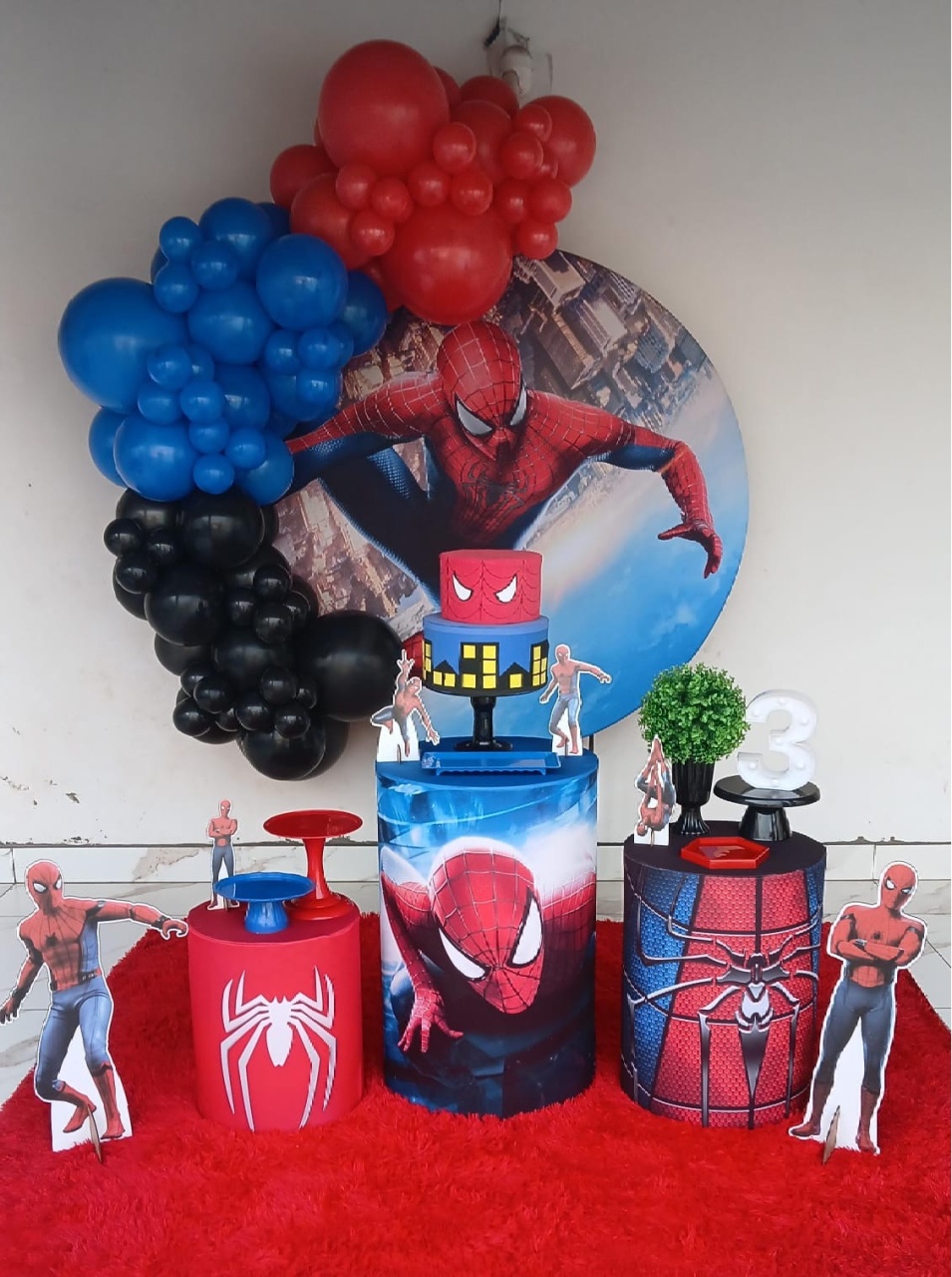 Homem Aranha Ll Decoração  - Mila e Dry Decora e Loca 