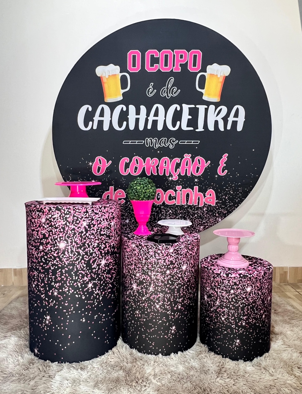 Kit Bronze Cachaceira  - Mila e Dry Decora e Loca 