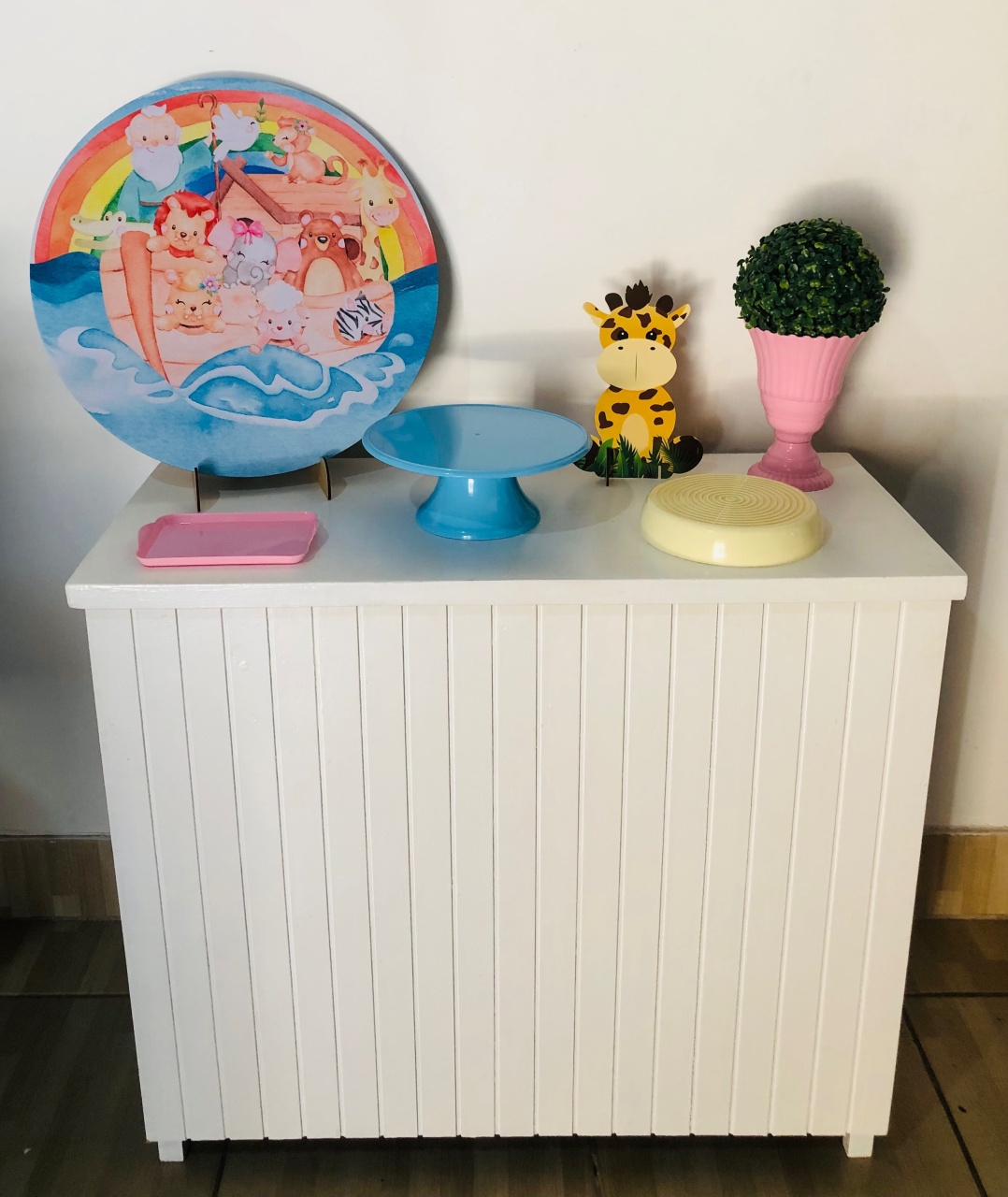Arca de Noé  Prata Mini Kit 50 Cm - Mila e Dry Decora e Loca 