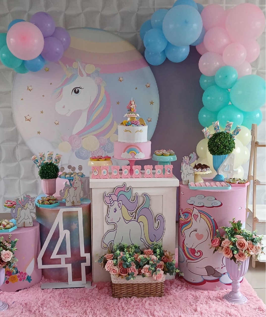 Unicórnio Decoração - Mila e Dry Decora e Loca 