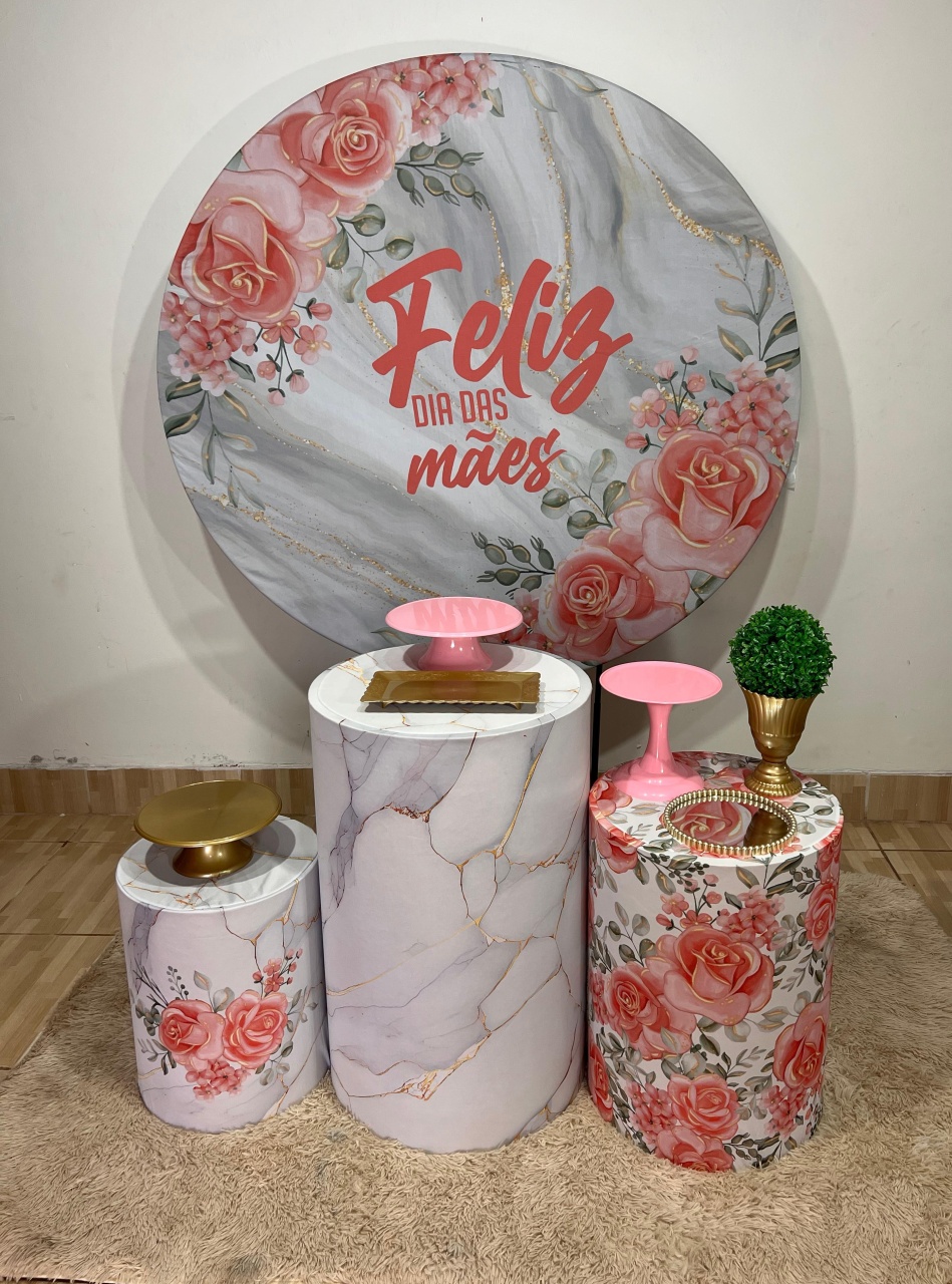 Kit Bronze Feliz Dia das Mães  - Mila e Dry Decora e Loca 