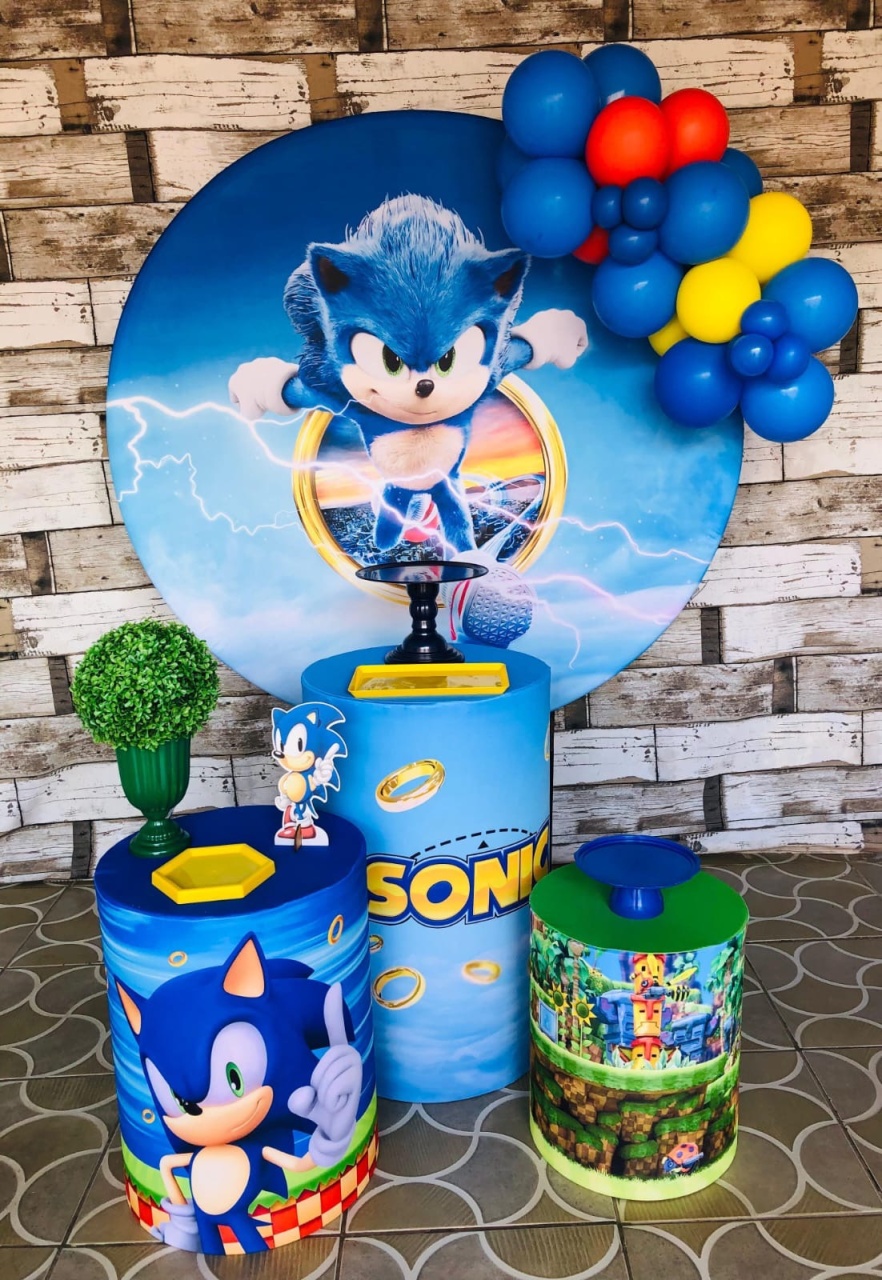 Kit Bronze  Sonic - Mila e Dry Decora e Loca 