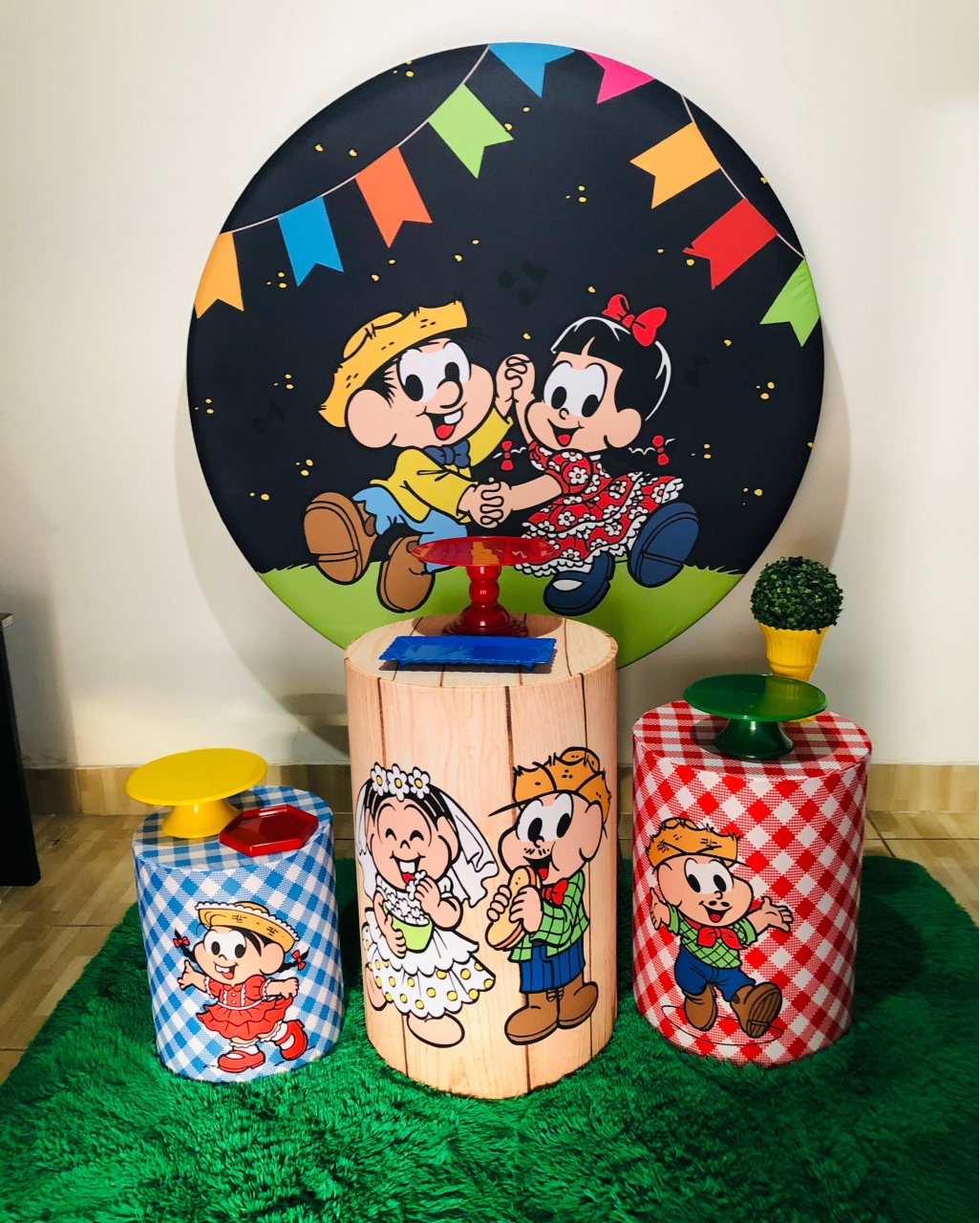 Turma da Mônica Arraia Kit Bronze - Mila e Dry Decora e Loca 