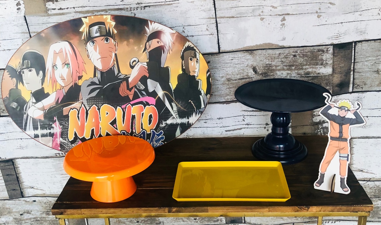 Kit Mesa Naruto  - Mila e Dry Decora e Loca 