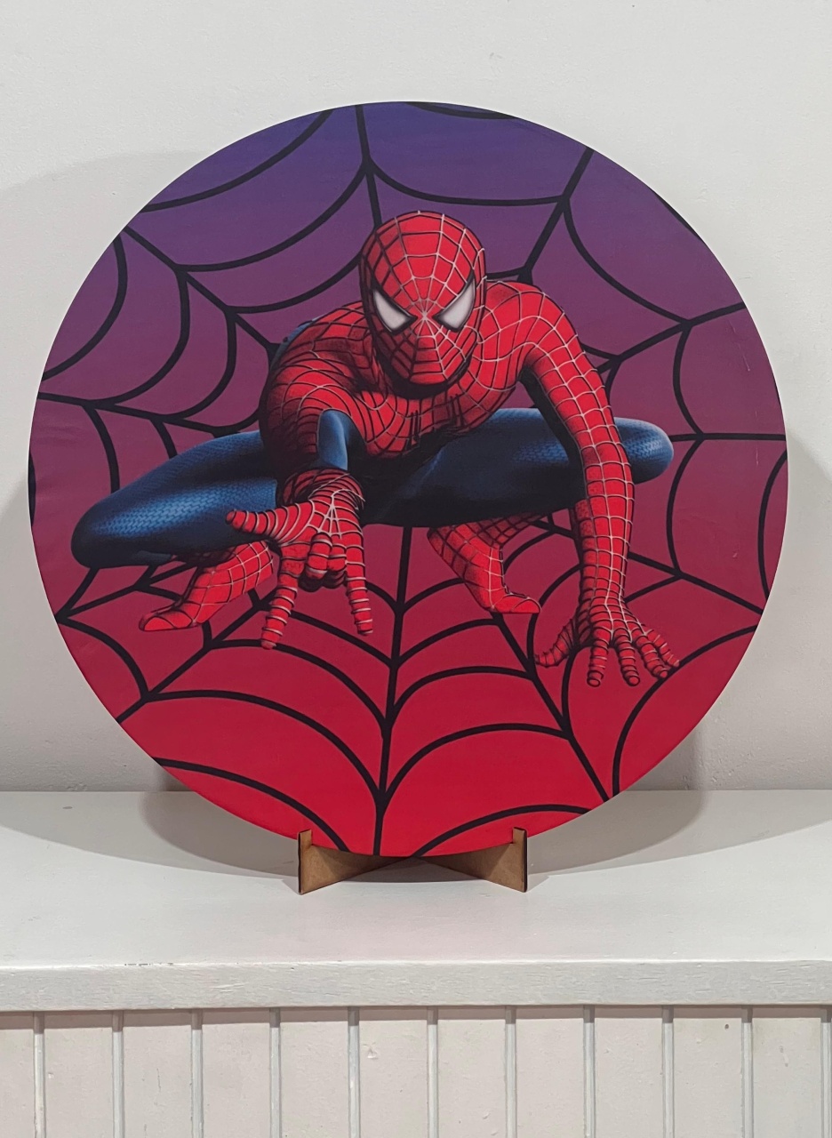 Painel Mini Kit 50 Cm Homem Aranha - Mila e Dry Decora e Loca 