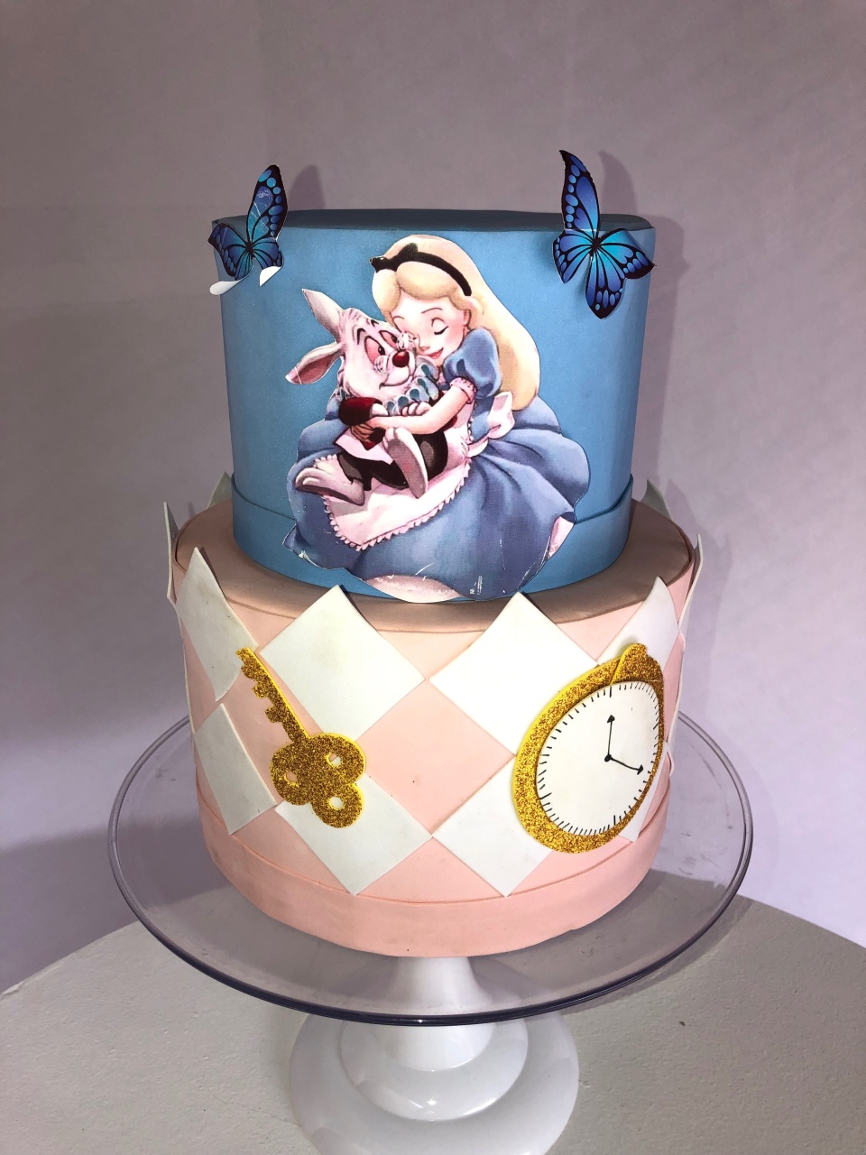 Bolo Alice No País das Maravilhas  - Mila e Dry Decora e Loca 