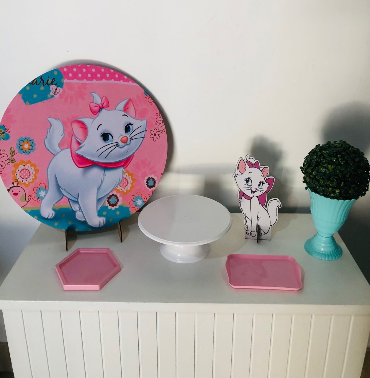 Gatinha Marie Bronze Mini Kit 50 Cm  - Mila e Dry Decora e Loca 