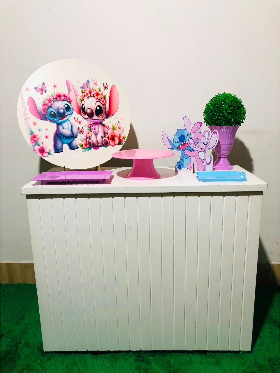 Stitch Prata Mini Kit 50 Cm - Mila e Dry Decora e Loca 