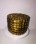 Bolo 1 Andar Dourado  - imagem 1