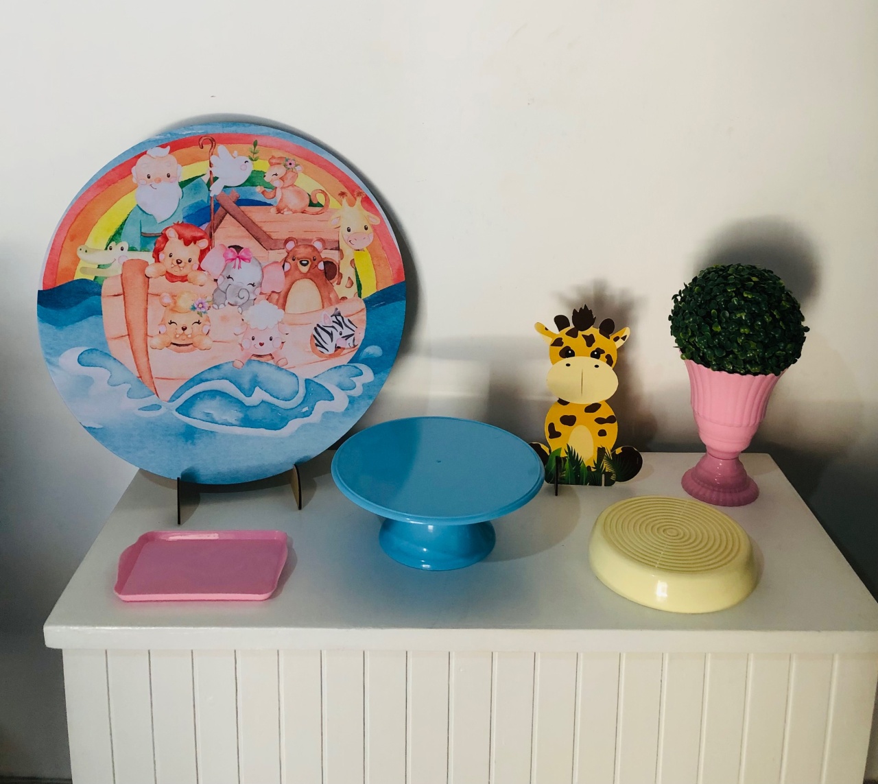 Arca de Noé  Bronze Mini Kit 50 Cm   - Mila e Dry Decora e Loca 