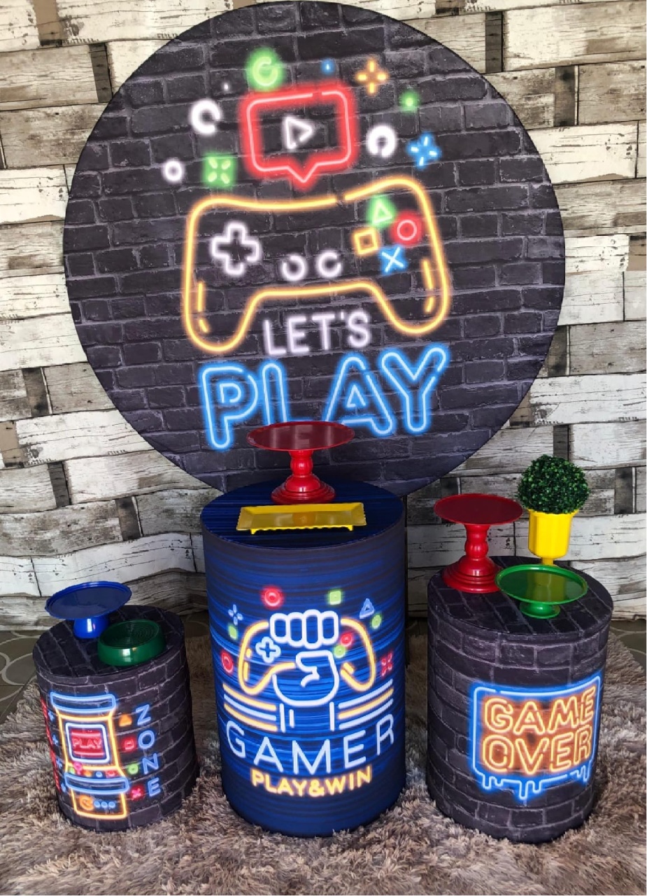 Vídeo Game Kit Bronze - Mila e Dry Decora e Loca 