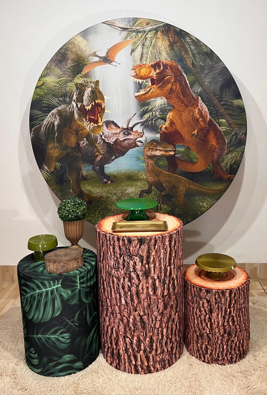 Kit Bronze Jurrassic Park  - Mila e Dry Decora e Loca 