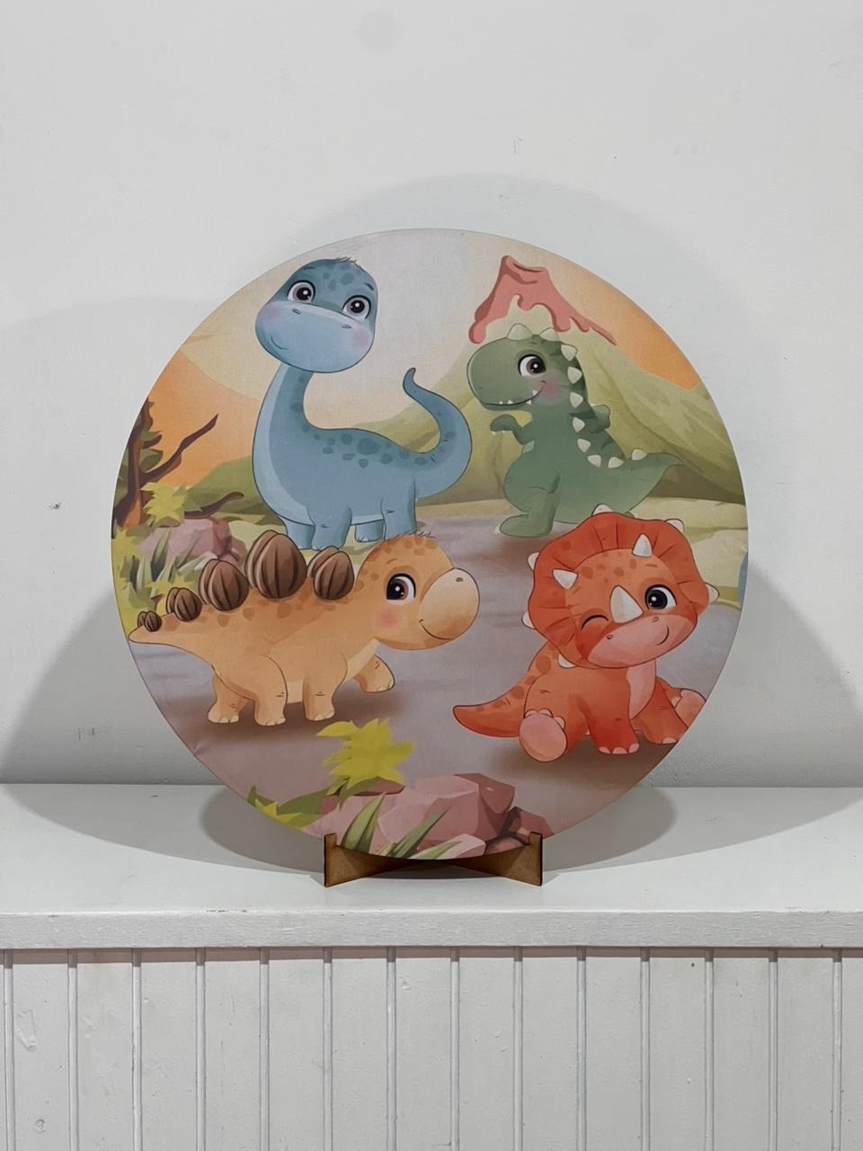 Painel Mini Kit 50 Cm Dino Baby - Mila e Dry Decora e Loca 