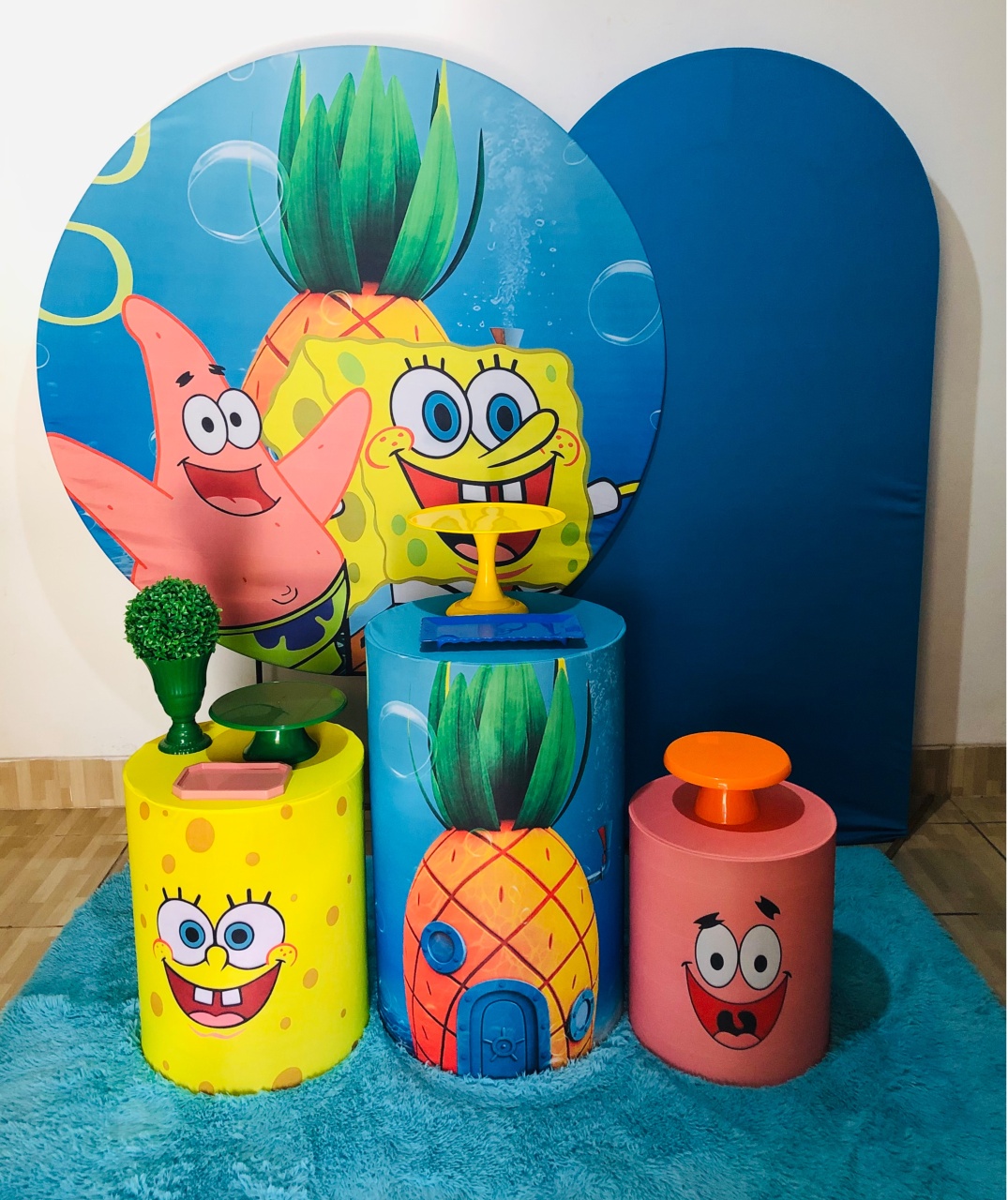 Kit Prata Bob Esponja - Mila e Dry Decora e Loca 