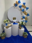 Branco Com Cortina Decoração  - imagem 3