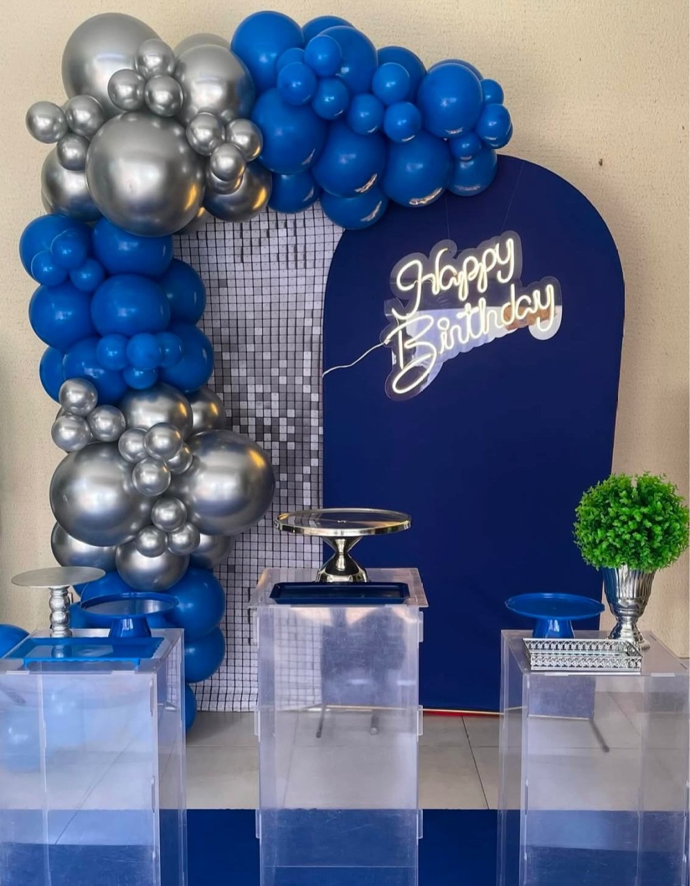 Azul Prata Decoração  - Mila e Dry Decora e Loca 