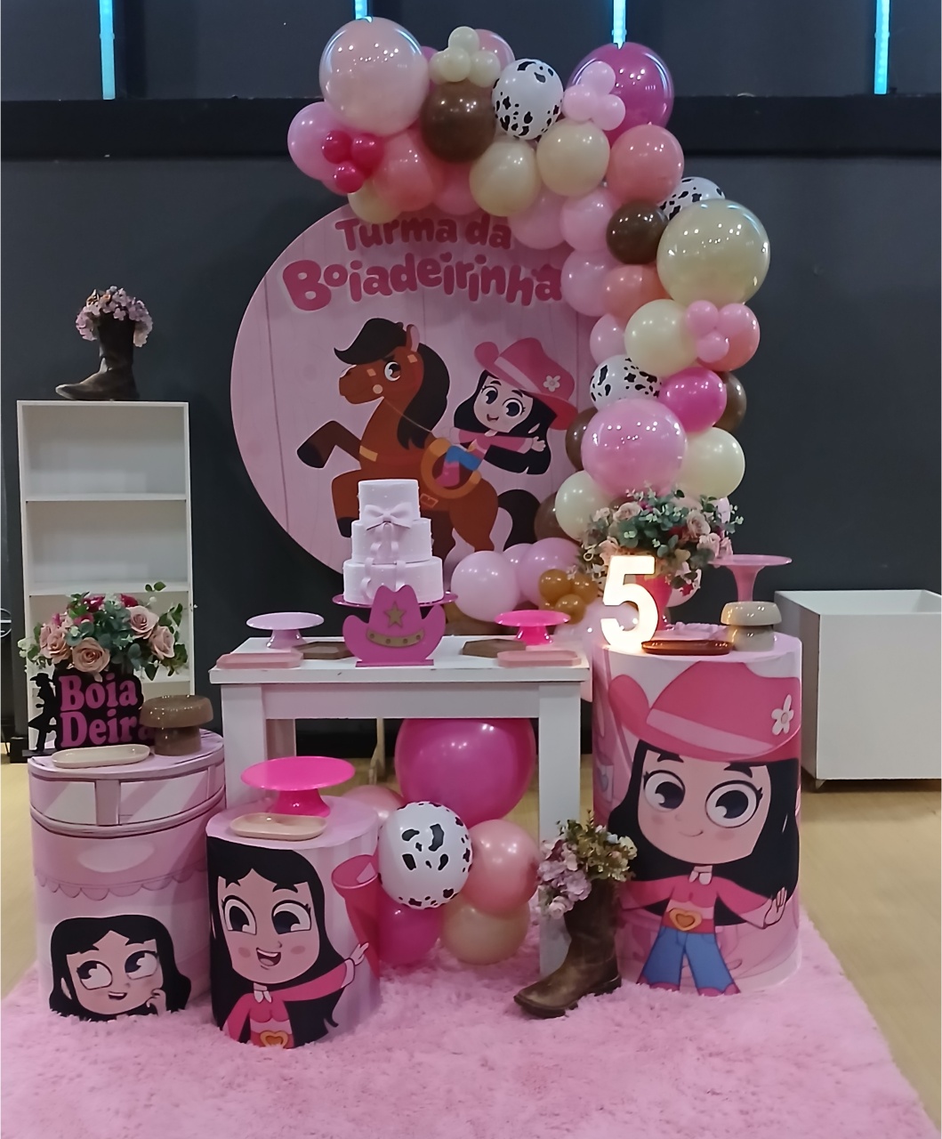 Decoração Boiaderinha Ju - Mila e Dry Decora e Loca 