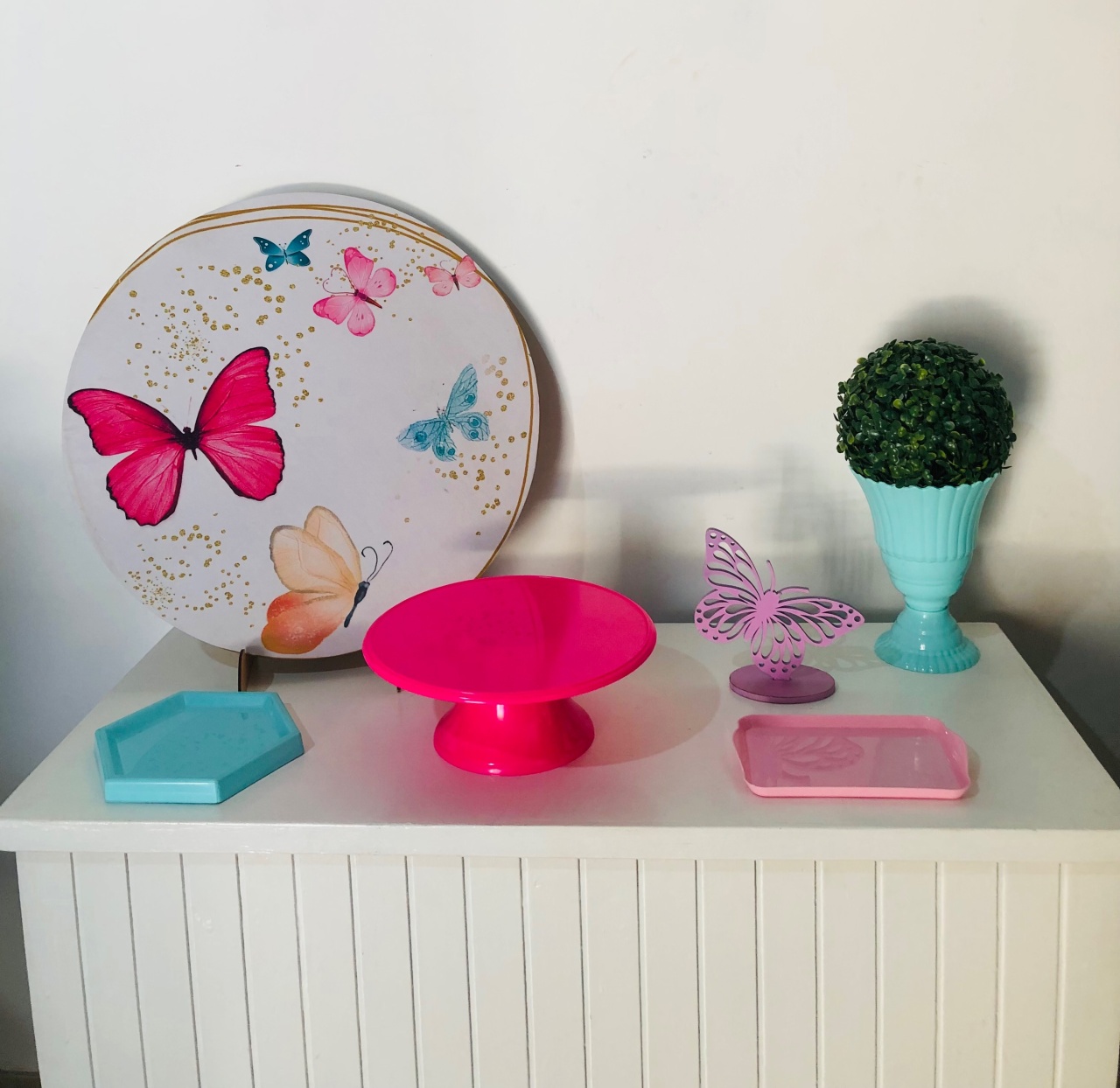 Jardim das Borboletas Bronze Mini Kit 50 Cm  - Mila e Dry Decora e Loca 
