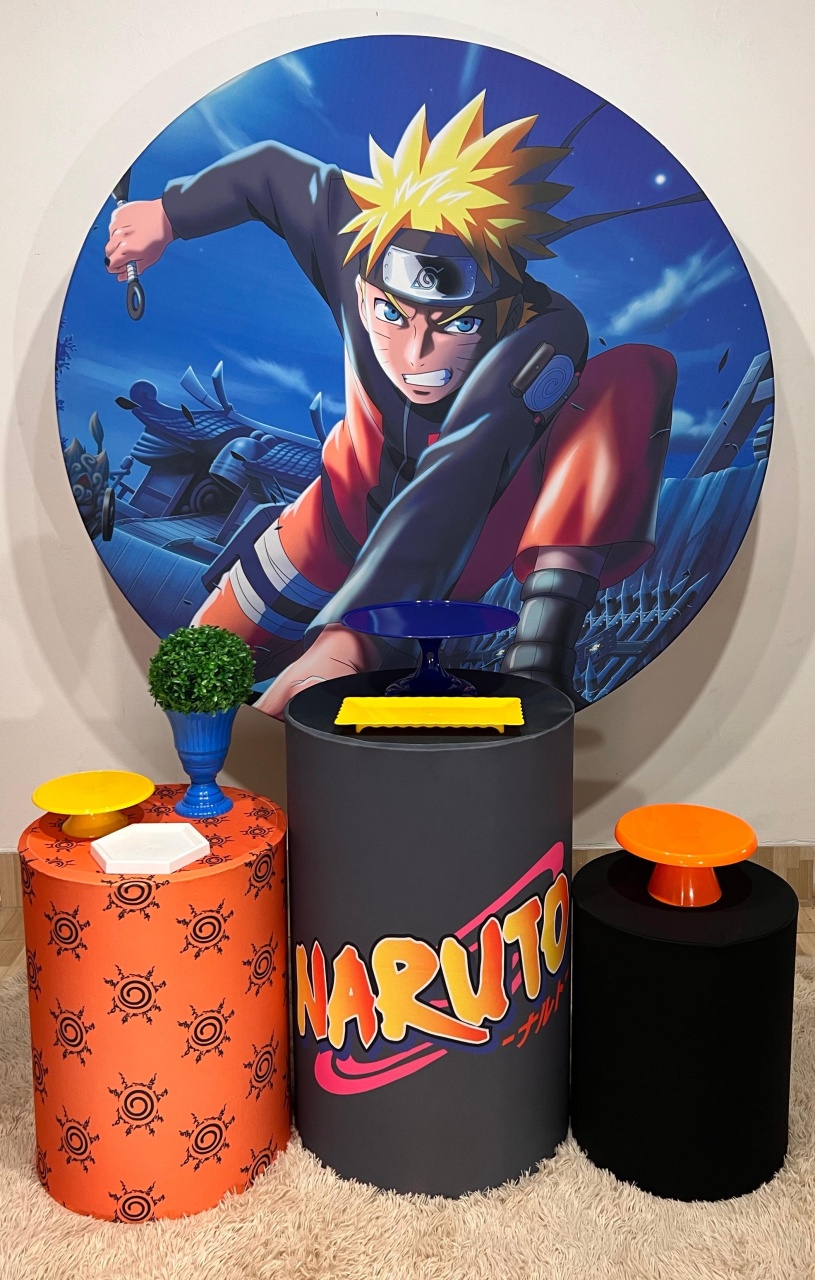Kit Bronze Naruto  - Mila e Dry Decora e Loca 