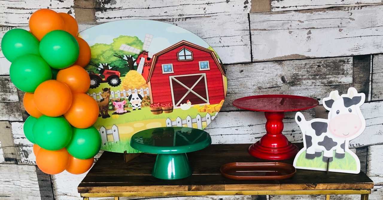 Fazendinha Mini Kit Mesa Fazendinha - Mila e Dry Decora e Loca 