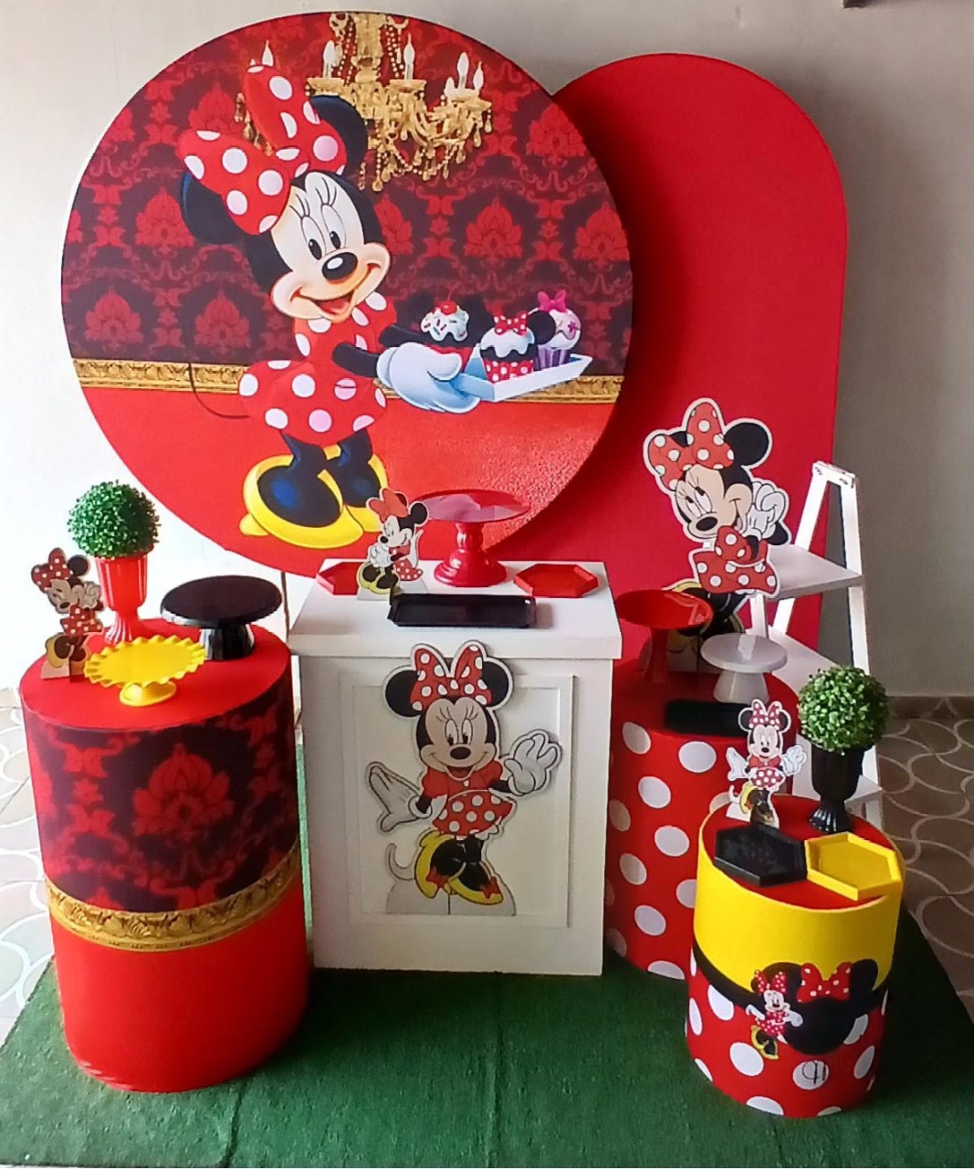 Minnie Confeiteira Kit Composição - Mila e Dry Decora e Loca 