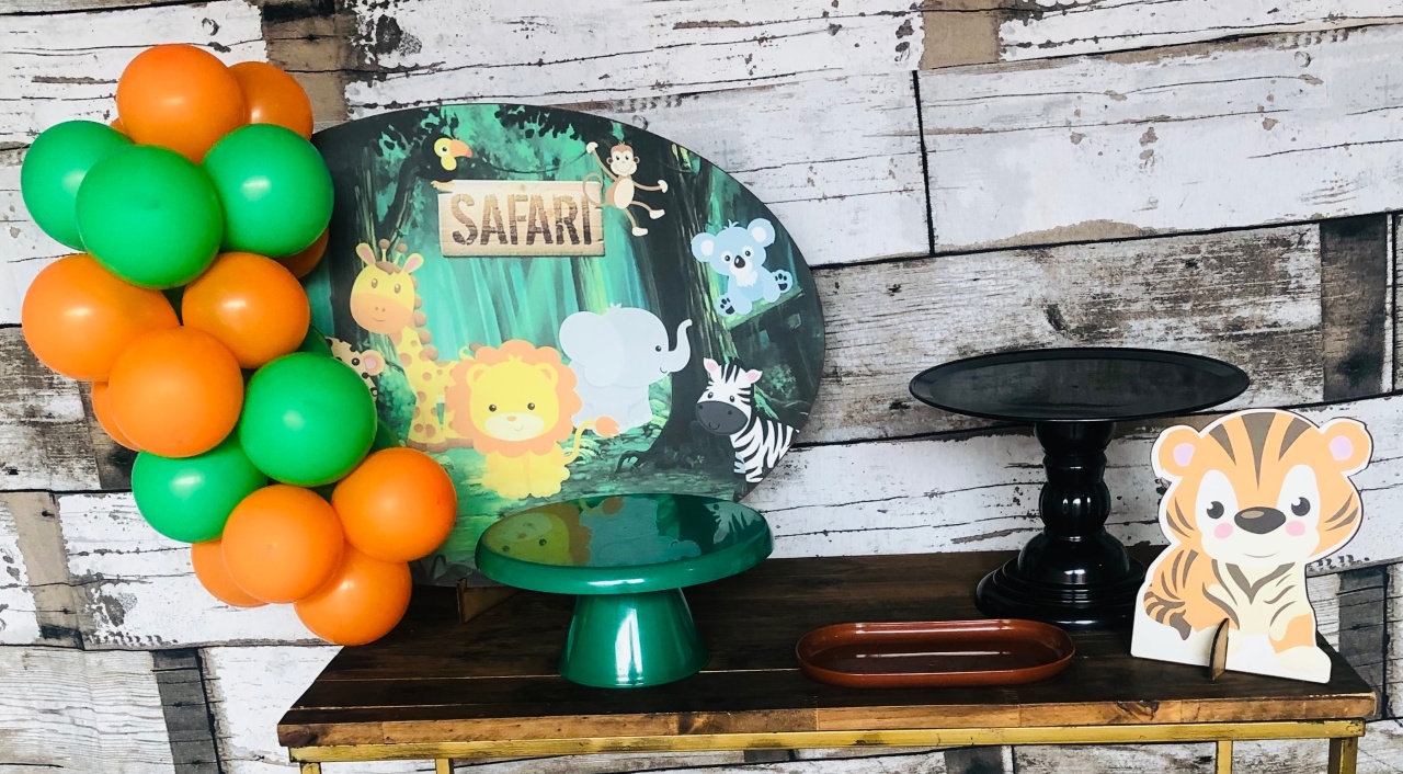 Safari Mini Kit Mesa - Mila e Dry Decora e Loca 