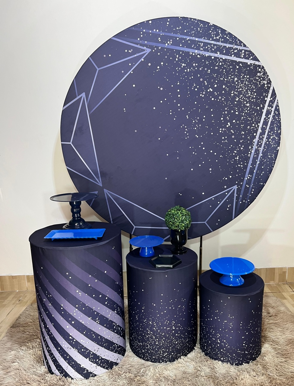 Kit Bronze Homem Azul  - Mila e Dry Decora e Loca 