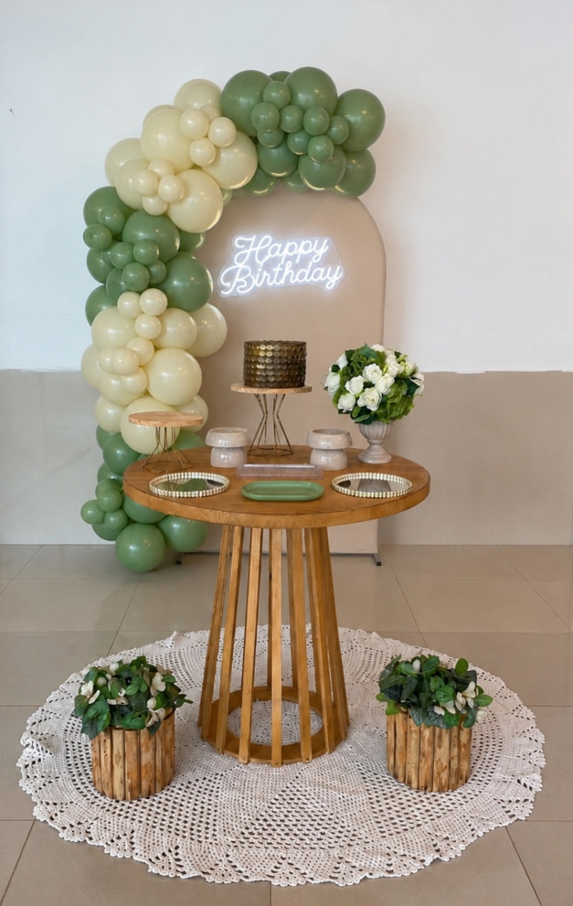 Decoração Verde Bege - Mila e Dry Decora e Loca 