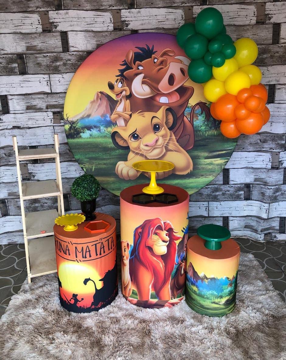 Kit Bronze Rei Leão  - Mila e Dry Decora e Loca 