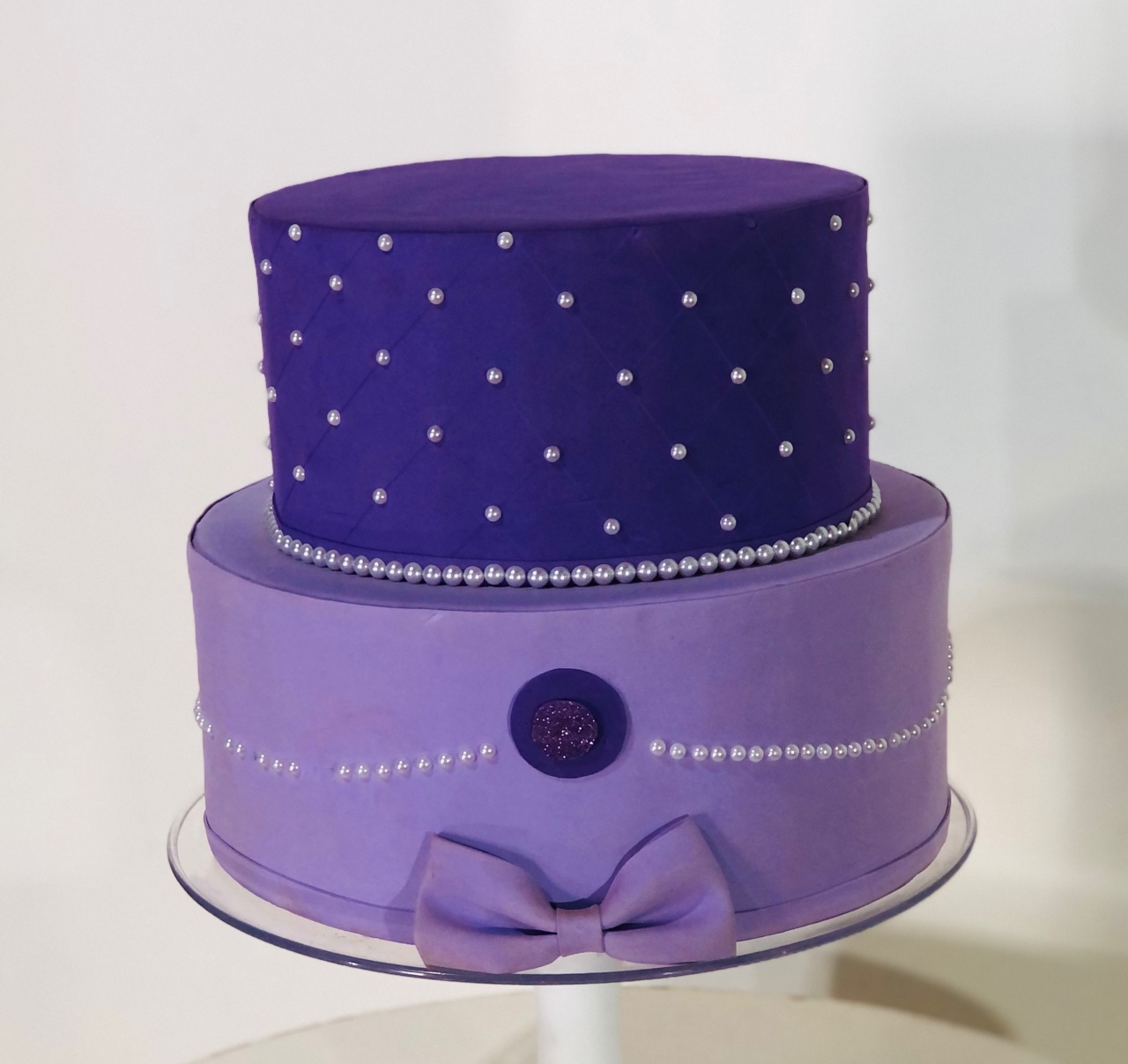 Bolo Roxo E Lilás - Mila e Dry Decora e Loca 