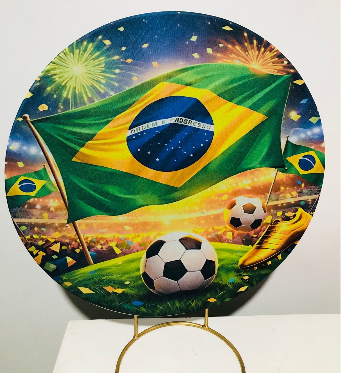 Brasil Painel Kit Mesa 50 Cm - Mila e Dry Decora e Loca 
