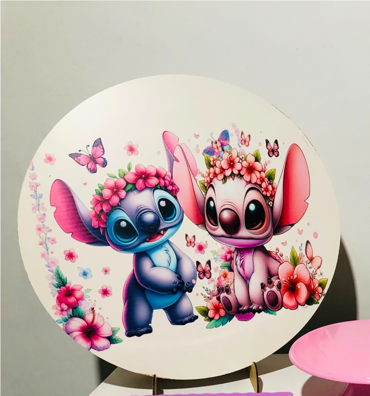 Stitch Painel Mini Kit Mesa 50 Cm - Mila e Dry Decora e Loca 