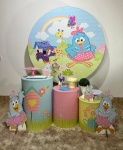Galinha Pintadinha Rosa Kit Bronze - imagem 2