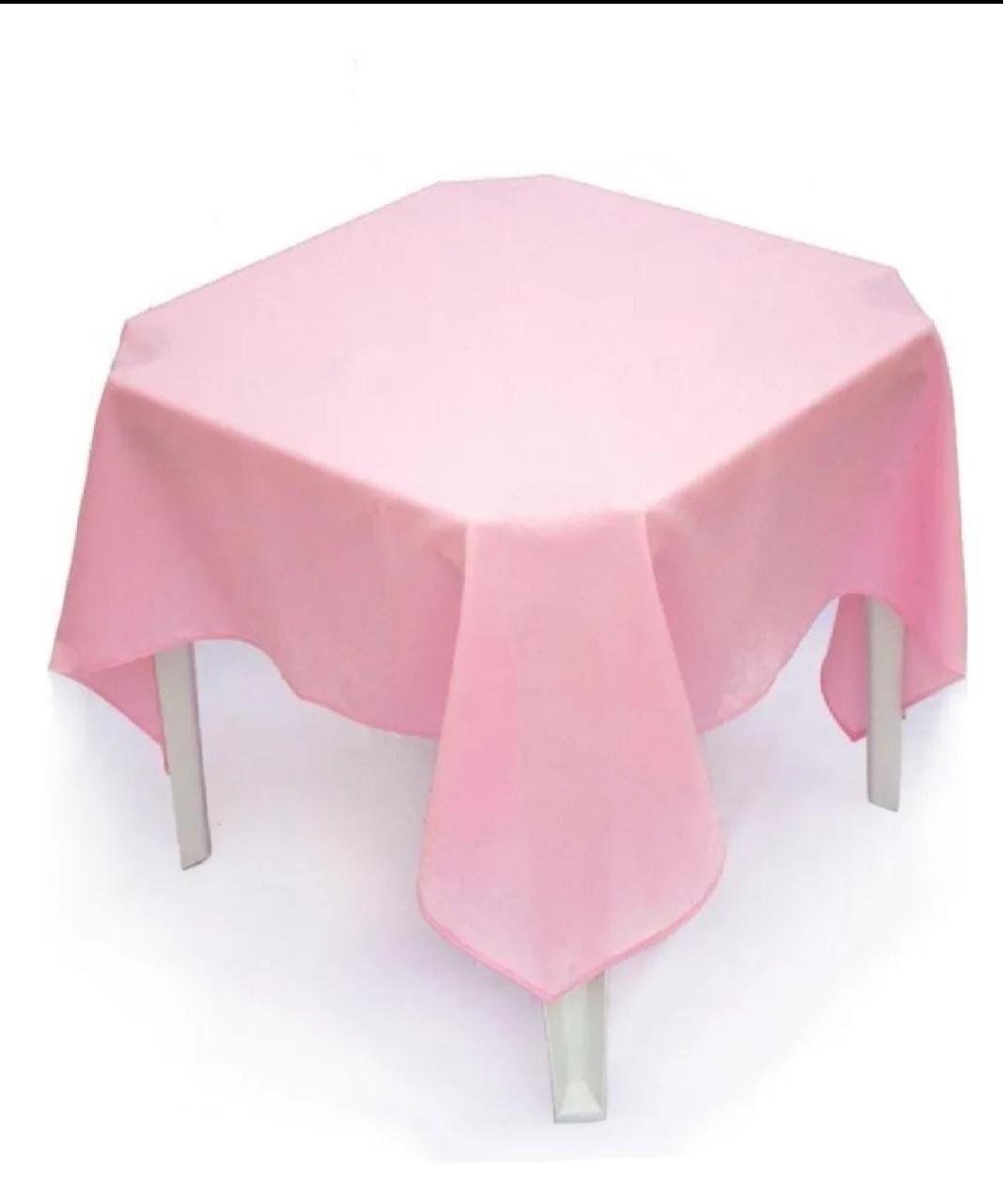 Toalha de Mesa  Rosa Claro  - Mila e Dry Decora e Loca 
