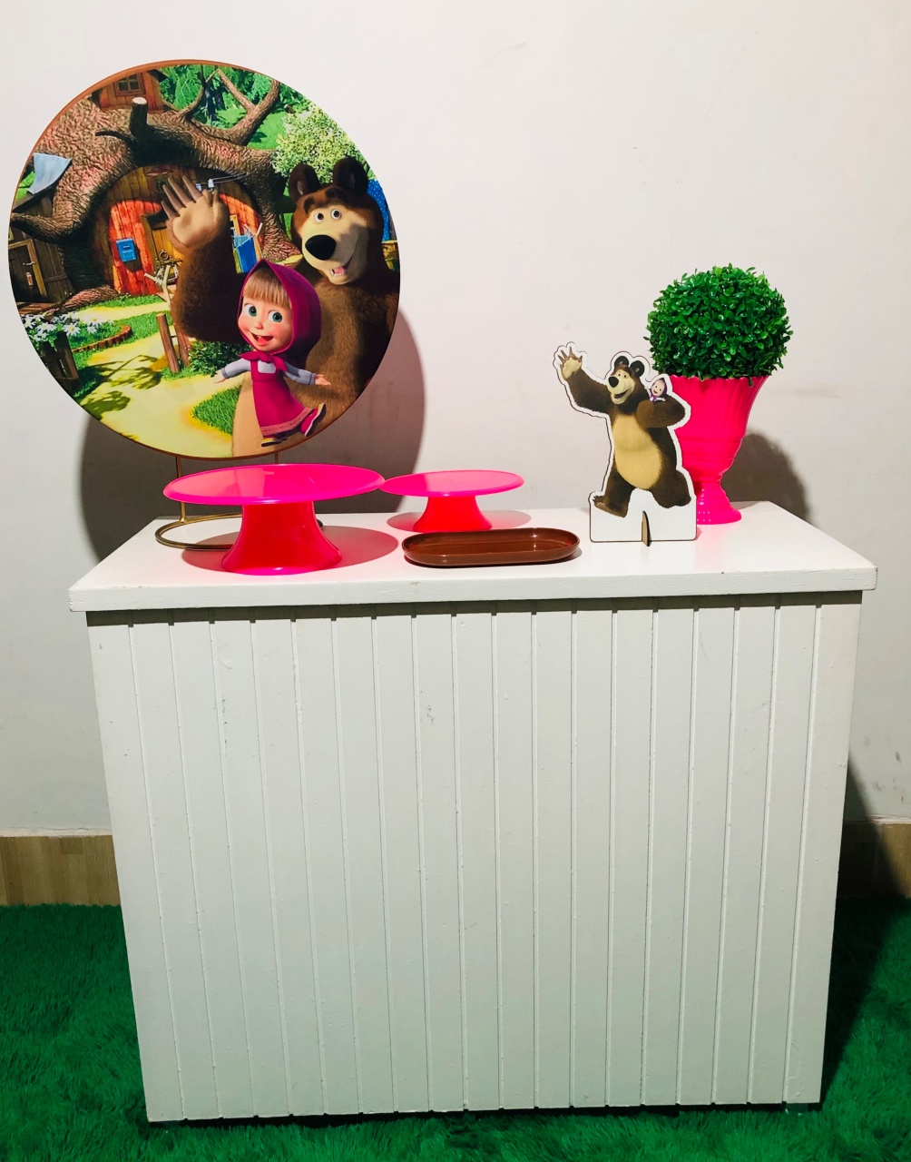 Masha E O Urso Kit Mesa Clássico - Mila e Dry Decora e Loca 