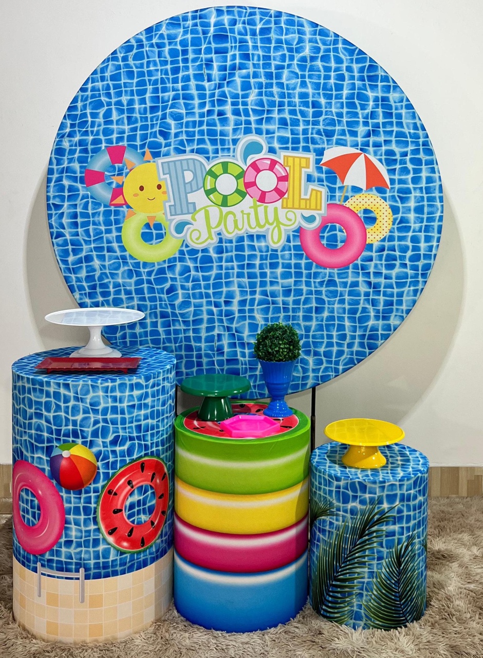 Pool Party Kit Bronze - Mila e Dry Decora e Loca 